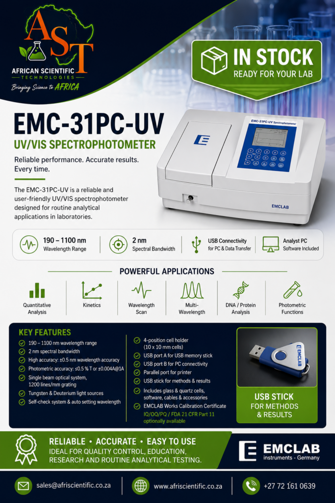 AST EMC UV VIS 31PC Stock